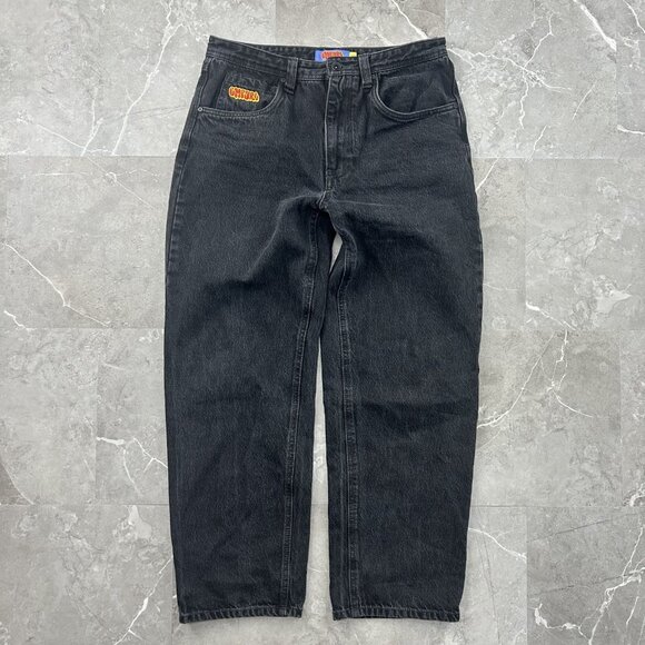 Vintage Empyre Relax Jeans Mens 32 Baggy Straight Leg Denim Skate Streetwear y2k